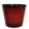 Homebase Plant Pots | Glazed Finish Red Planter - 30Cm