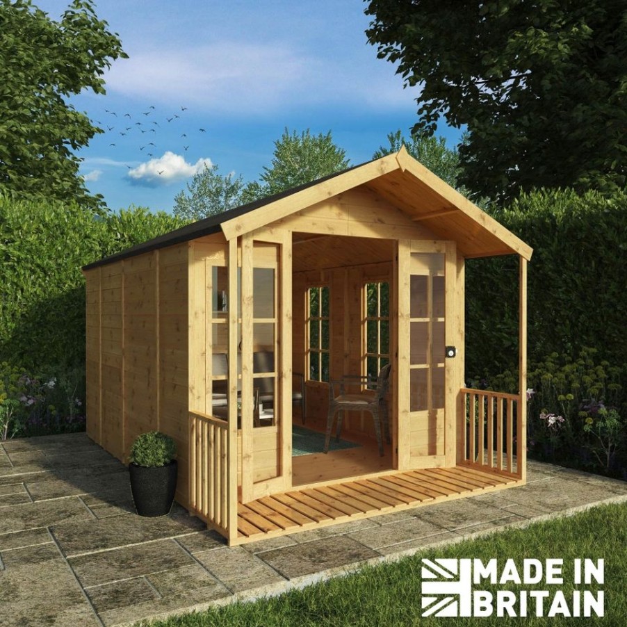 Homebase Garden Buildings | Mercia 12 X 8Ft Traditional Summerhouse