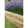 Homebase Garden Planters | Forest Garden Non Creosote Railway Sleeper - 4Ft