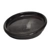 Homebase Plant Pots | Glazed Chiswick Mirror Pot Saucer - 36Cm