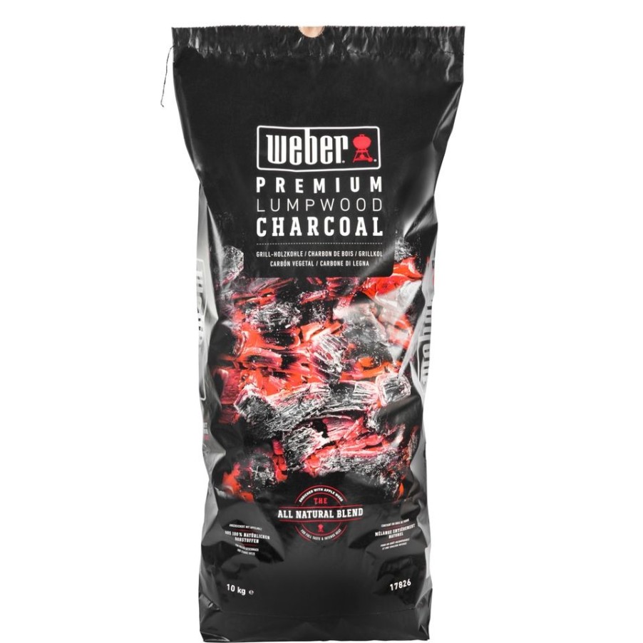 Homebase Bbq Fuel | Weber Lumpwood Charcoal - 10Kg