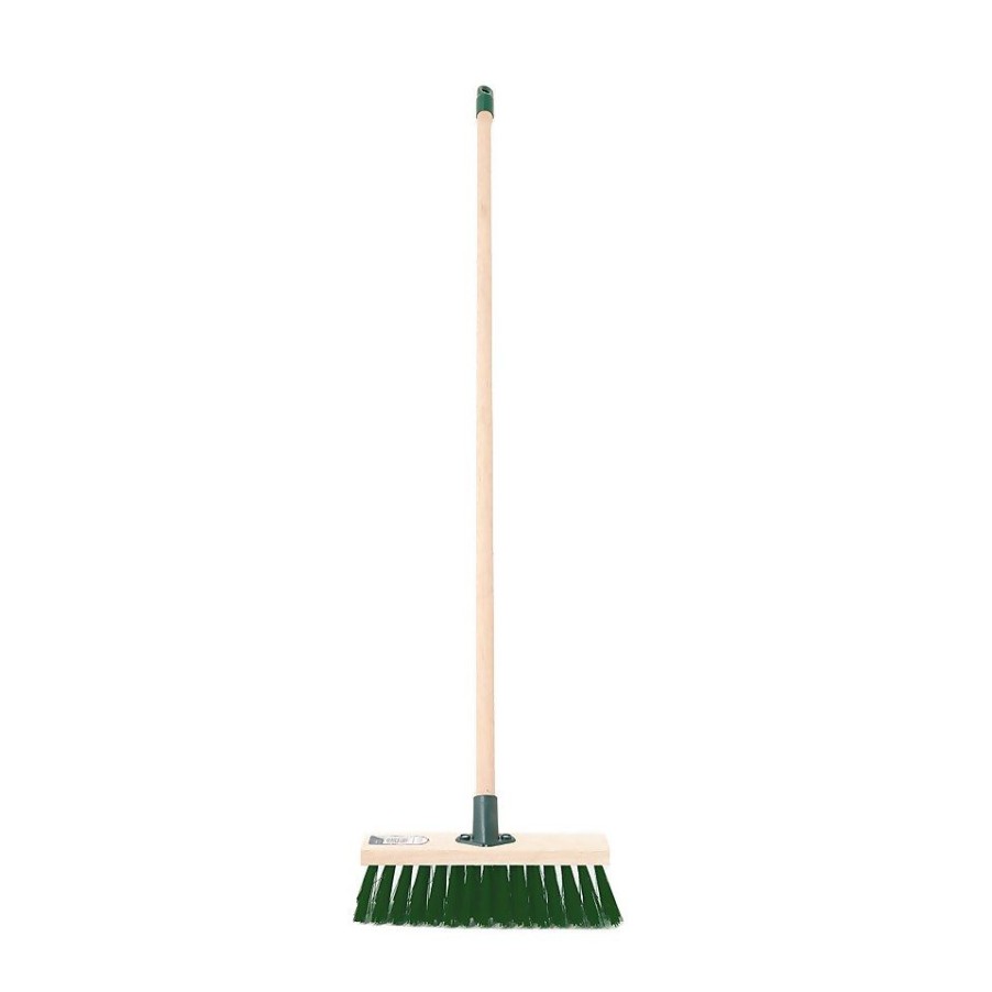 Homebase Garden Hand Tools | Master Gardener Stiff Pvc Broom - 33Cm