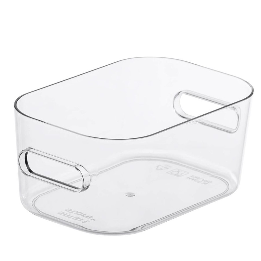 Homebase Storage Containers | Smartstore Compact Clear Box Xs