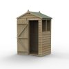 Homebase Garden Sheds | Forest Garden 4Life Apex Shed 5 X 3Ft - Single Door No Window (Home Delivery)