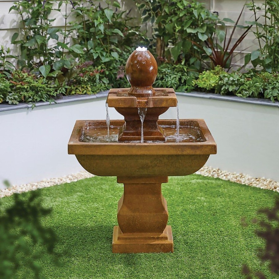 Homebase Water Features | Stylish Fountain Odyssey Water Feature With Leds