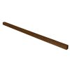 Homebase Garden Fencing | Brown Incised Fence Post 2.4M (2400 X 75 X 75Mm) - Pack Of 6