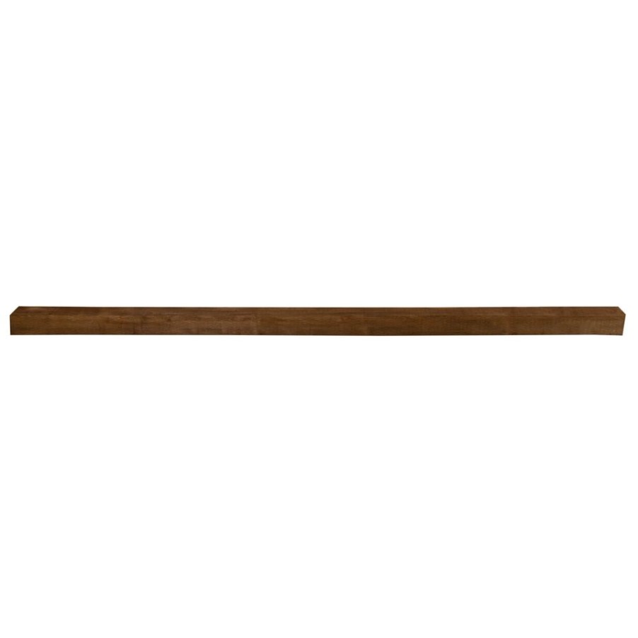 Homebase Garden Fencing | Brown Incised Fence Post 2.4M (2400 X 75 X 75Mm) - Pack Of 6