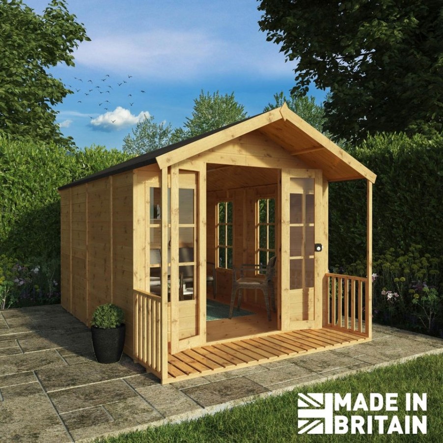 Homebase Garden Buildings | Mercia 12 X 8Ft Traditional Summerhouse - Installation Included