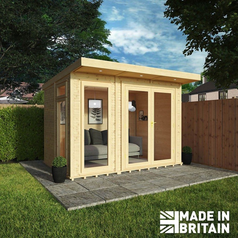 Homebase Garden Buildings | Mercia Insulated Garden Room 3 X 2M - Installed