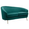 Homebase Sofas And Sofa Beds | Lucie Asymmetric 2 Seater Sofa - Teal