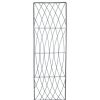 Homebase Trellis | Smart Garden Faux Willow Rectangular Trellis - 1.2 X 0.45M, Slate Grey