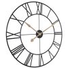 Homebase Clocks | 80Cm Wall Clock - Black