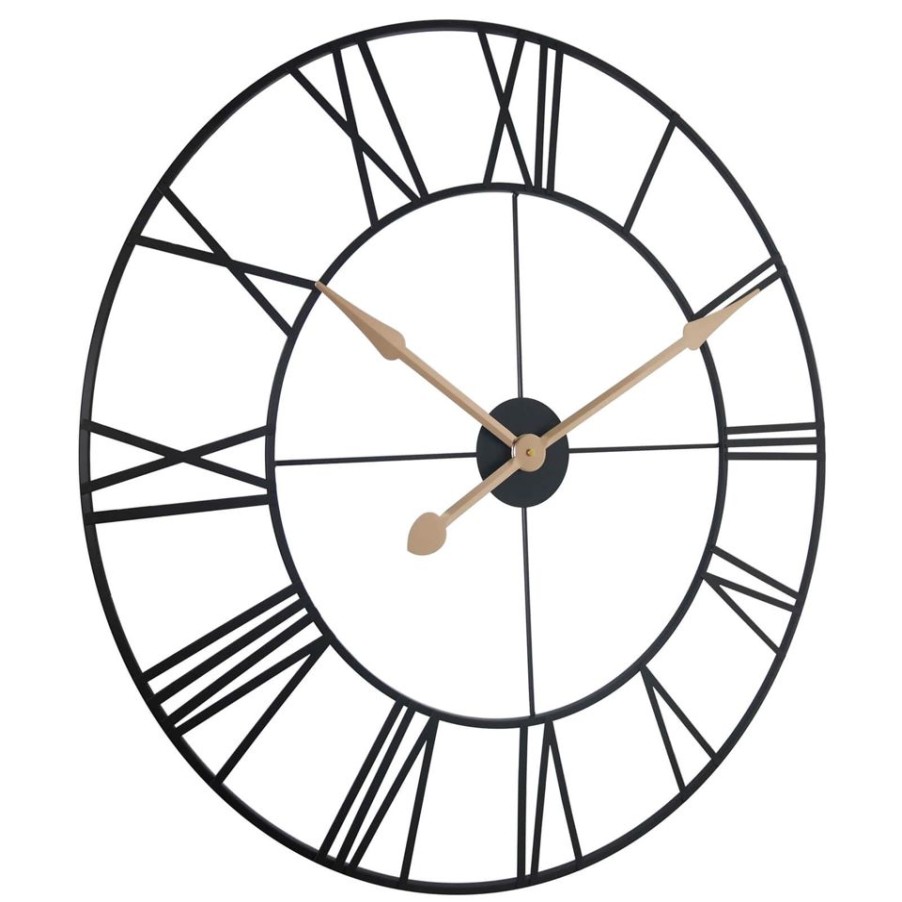 Homebase Clocks | 80Cm Wall Clock - Black