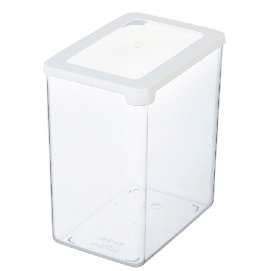 Homebase Storage Containers | Smartstore Vision Clear Dry Food Storage Container With Lid - 3.5L