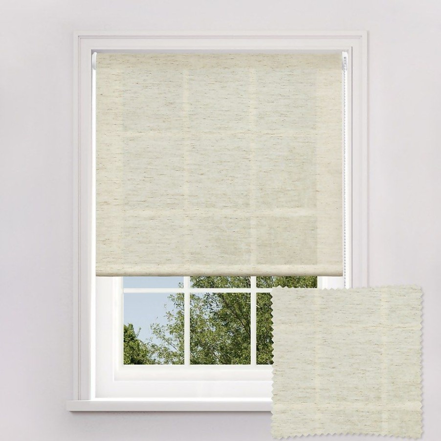 Homebase Storage & Home Deals | Linen Look Daylight Roller Blind - 120Cm