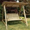 Homebase Garden Seating | Anchor Fast Fsc Wooden 2 Seater Swing Seat