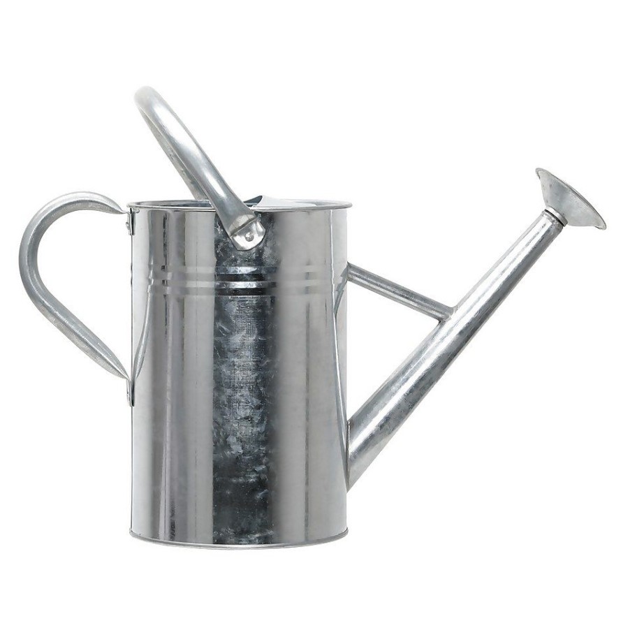 Homebase Garden Hoses & Watering | Homebase Watering Can Galvanized - 4.5L