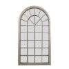 Homebase Mirrors | Mirroroutlet Somerley Eden Country Arch Large Metal Garden Mirror - 129X76Cm