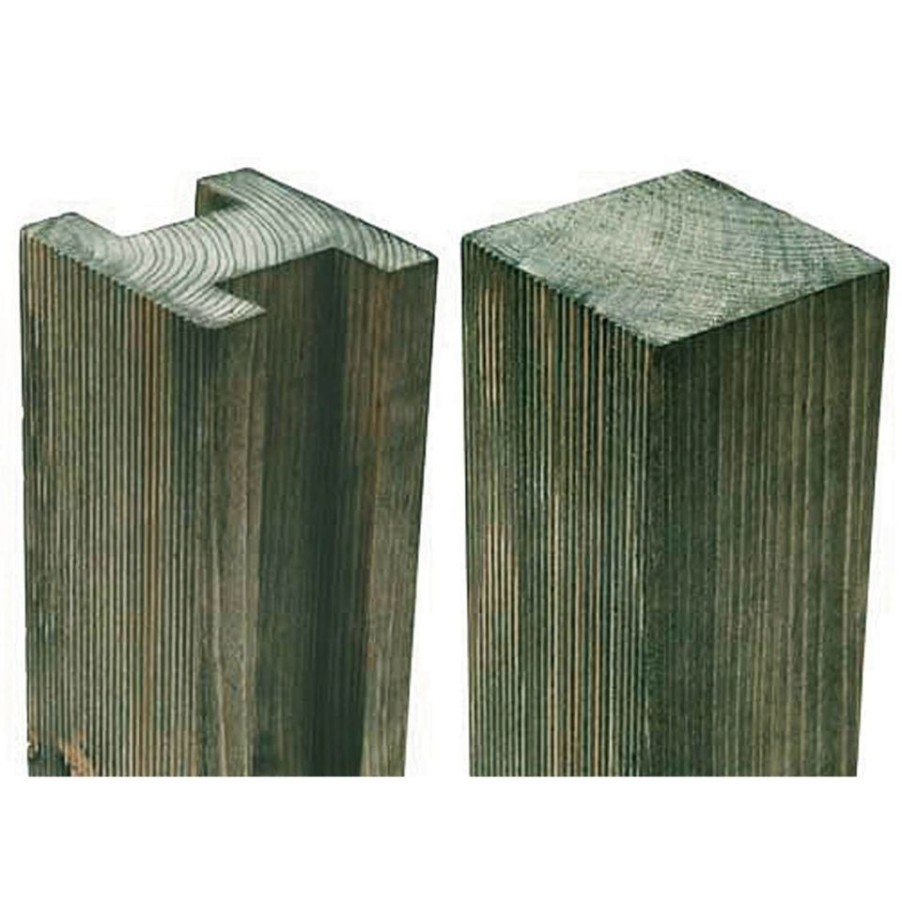 Homebase Garden Fencing | Forest Fence Post 1.8M (50 X 50 X 1800Mm)