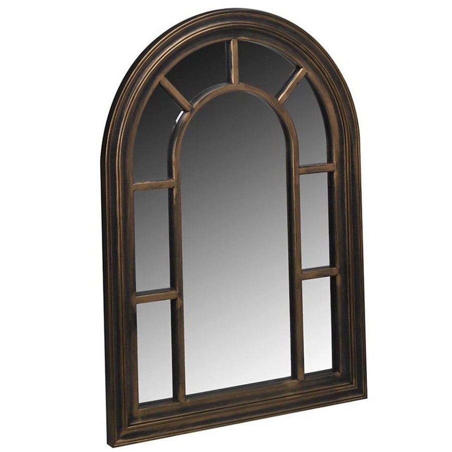 Homebase Garden Ornaments | Arcadia Home And Garden Mirror - Coppergris