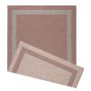 Homebase Garden Furniture Accessories | Duo Weave Indoor/Outdoor Rug - Rust - 120X170Cm