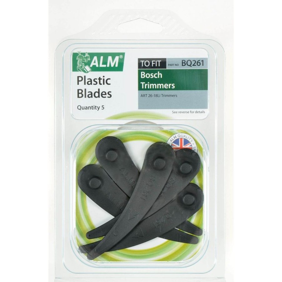 Homebase Garden Accessories & Spare Parts | Alm Plastic Bq261 Lawnmower Blades For Bosch Models