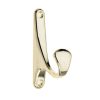 Homebase Hallway Furniture | Bull Nose Hook - Polished Brass