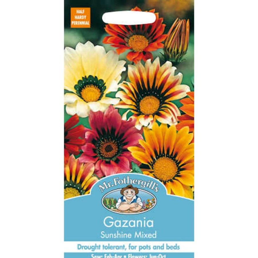 Homebase Seeds | Mr. Fothergill'S Gazania Sunshine Mixed (Gazania Splendens) Seeds