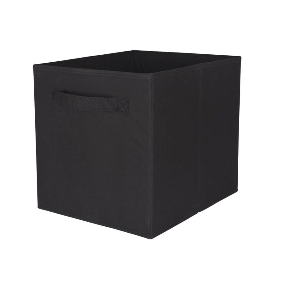 Homebase Cube Storage | Compact Cube Fabric Insert - Black