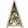 Homebase Garden Storage | Shire Small Triangular Log Store Tongue And Groove