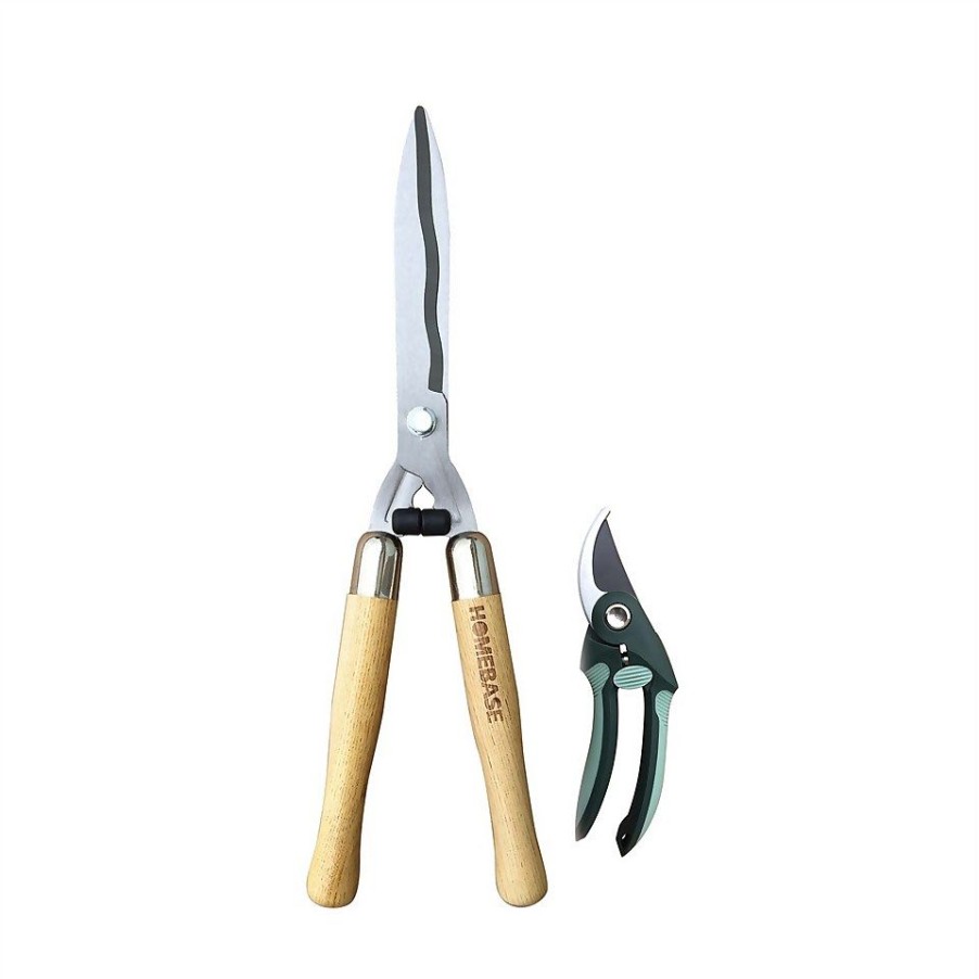 Homebase Garden Hand Tools | Homebase Hedge Shear And Pruner Set