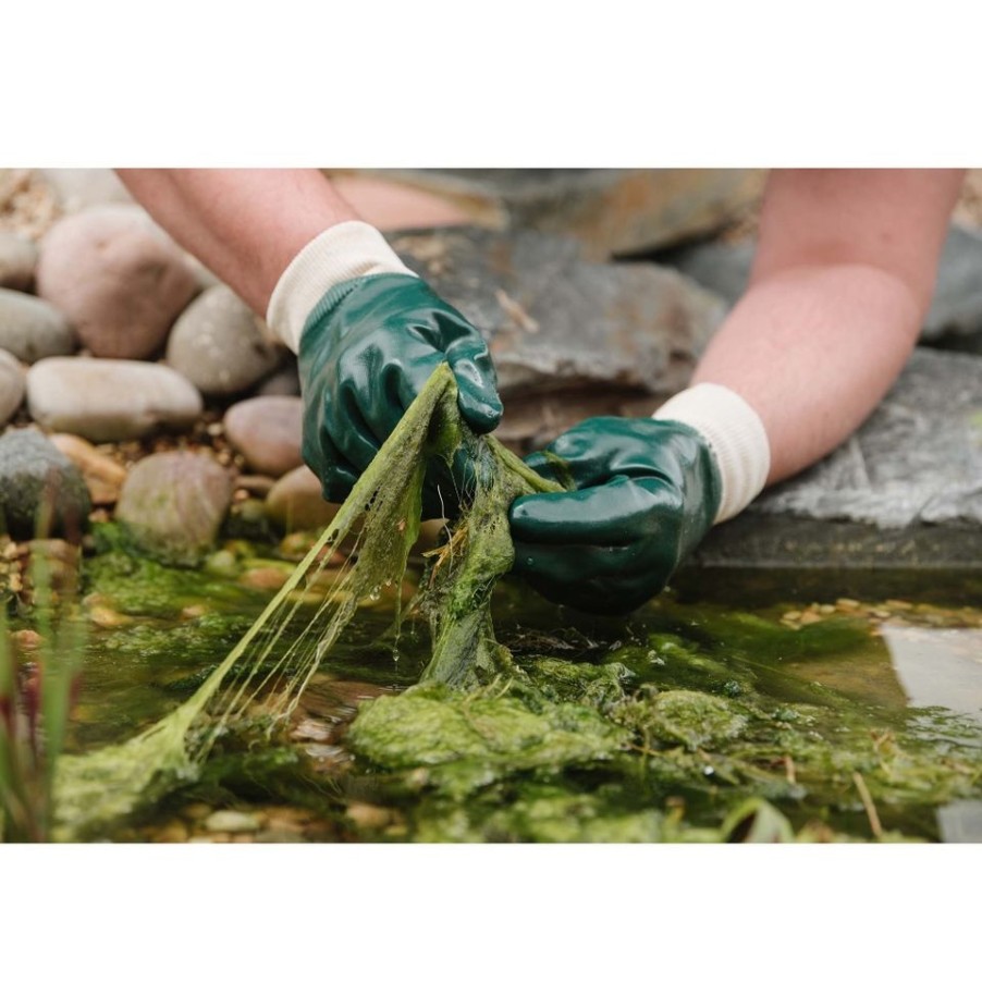 Homebase Garden Hand Tools | Water Resistant Super Grip Gloves - Large