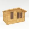 Homebase Garden Buildings | Mercia 4M X 3M Garden Retreat Log Cabin 44Mm