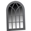 Homebase Garden Ornaments | Eden Home And Garden Mirror - Grey