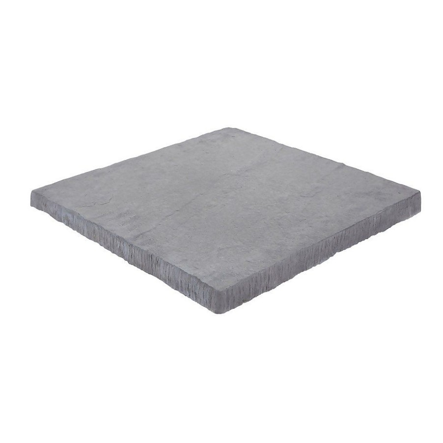 Homebase Paving Stones & Slabs | Stylish Stone Chantry Paving 450 X 450Mm Graphite - Full Pack Of 28 Slabs