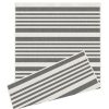 Homebase Rugs | Duo Weave Indoor/Outdoor Rug - Stripes Grey - 160X230Cm