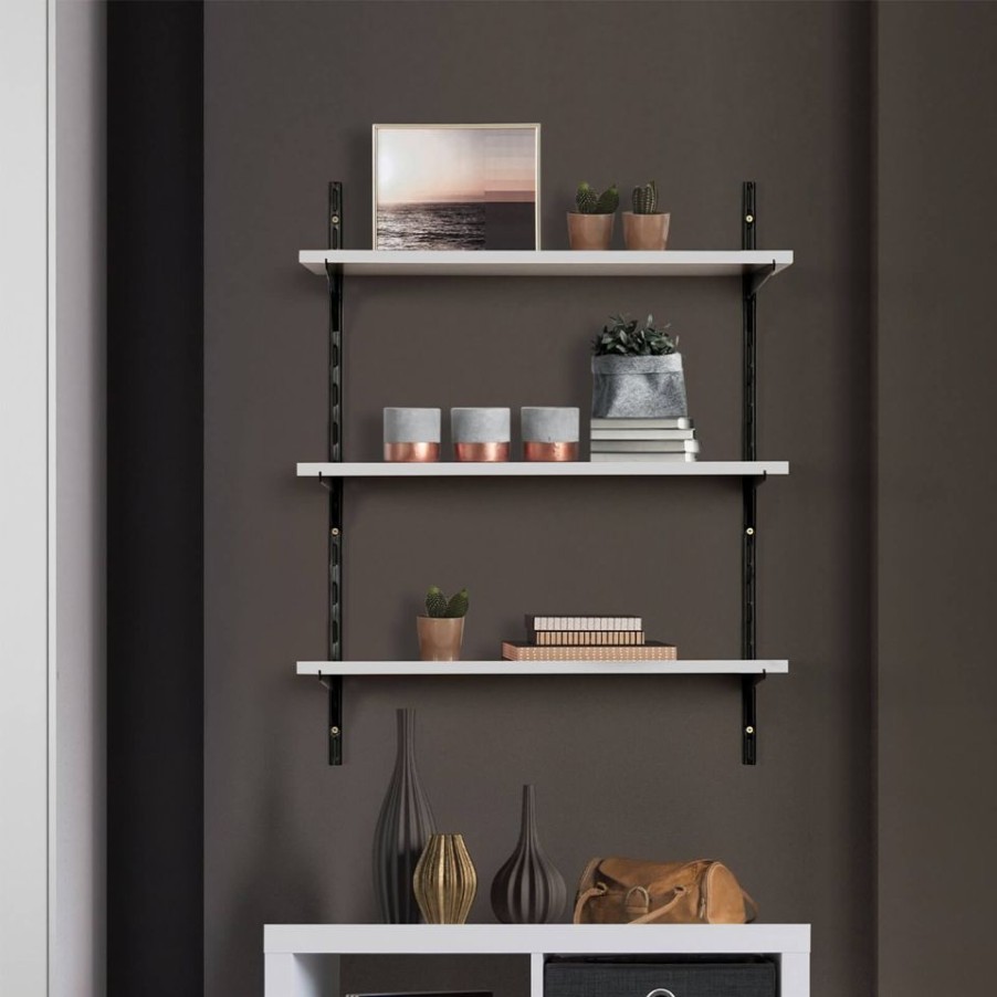 Homebase Wall Shelves | Shelf White 900X16X200Mm