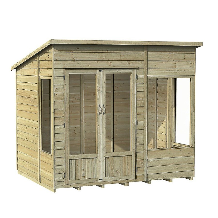 Homebase Garden Buildings | Oakley Overlappent Summerhouse 8X6 (Home Delivery)