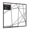 Homebase Photo Frames | Aluminium Photo Frame - 50X50Cm - Black