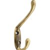 Homebase Hallway Furniture | Basic Coat Hook - Antique Brass