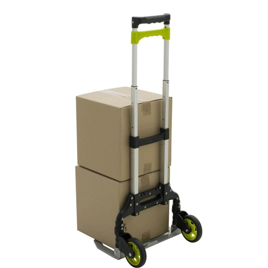 Homebase Garden Hand Tools | Toplift Aluminium Folding Hand Truck - 70Kg