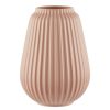 Homebase Ornaments & Vases | House Beautiful Line Textured Ceramic Vase - Blossom