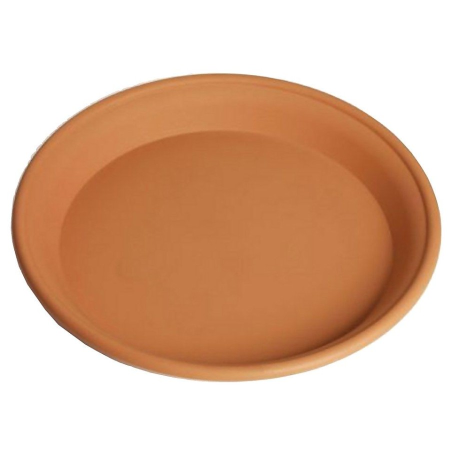 Homebase Plant Pots | Terracotta Plant Pot Saucer - 25.5Cm