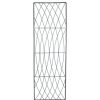 Homebase Trellis | Smart Garden Faux Willow Rectangular Trellis - 1.8 X 0.6M, Slate Grey