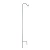 Homebase Trellis | Single Shepherd Garden Hook 48 Inch - Black