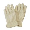 Homebase Garden Hand Tools | Kent & Stowe Luxury Leather Water Resistant Gardening Gloves Men'S Large Cream