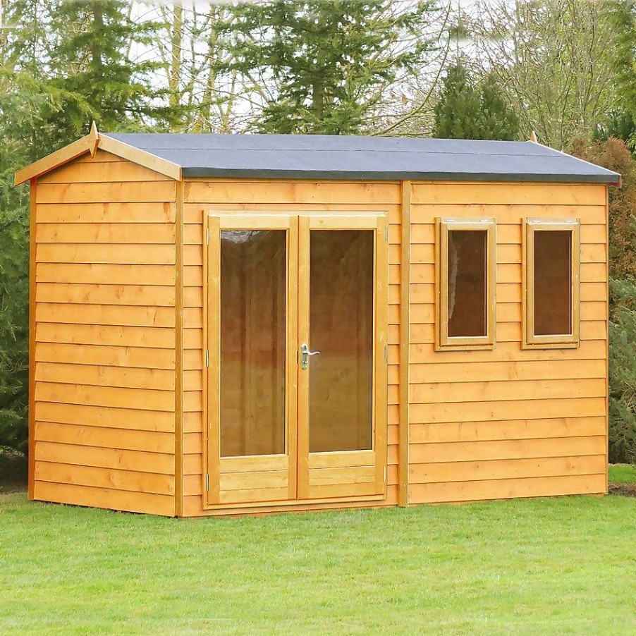 Homebase Garden Buildings | Shire 10 X 10Ft Double Door Garden Office