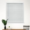 Homebase Storage & Home Deals | White 25Mm Aluminium Venetian Blind - 120X152Cm