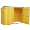 Homebase Garden Storage | Shire Pent Shiplap Bike Store 6X3Ft