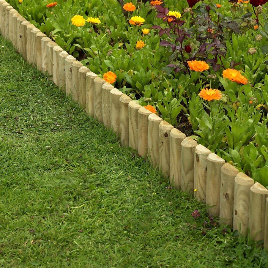 Homebase Lawn & Garden Edging | Forest 6 Inch Border Roll